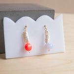 Hattie Buzzard: Pearl Cloud Earrings