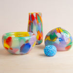 Maria Ida Designs: Rainbow Round Vase