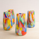 Maria Ida Designs: Rainbow Crackle Vase