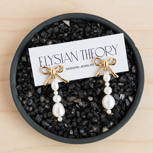 Elysian Theory: Festoon Pearl Earrings