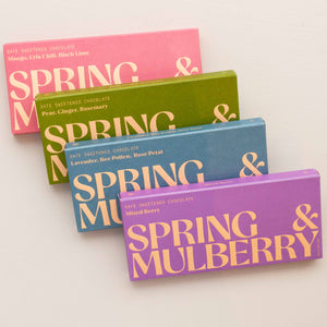 Spring & Mulberry: Date-Sweetened Chocolate Bar