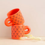 Peaches: Hot Pink Ribbon Mug
