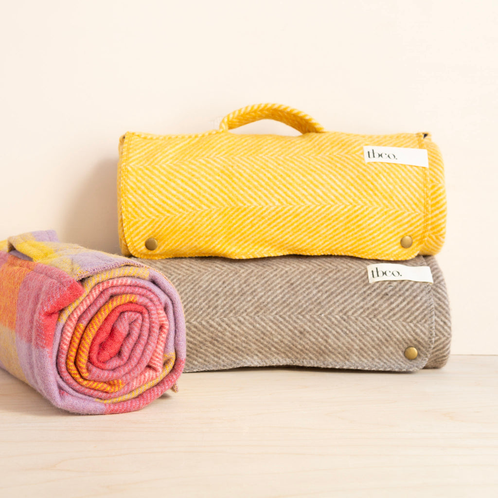 TBCo: Recycled Wool Picnic Blanket