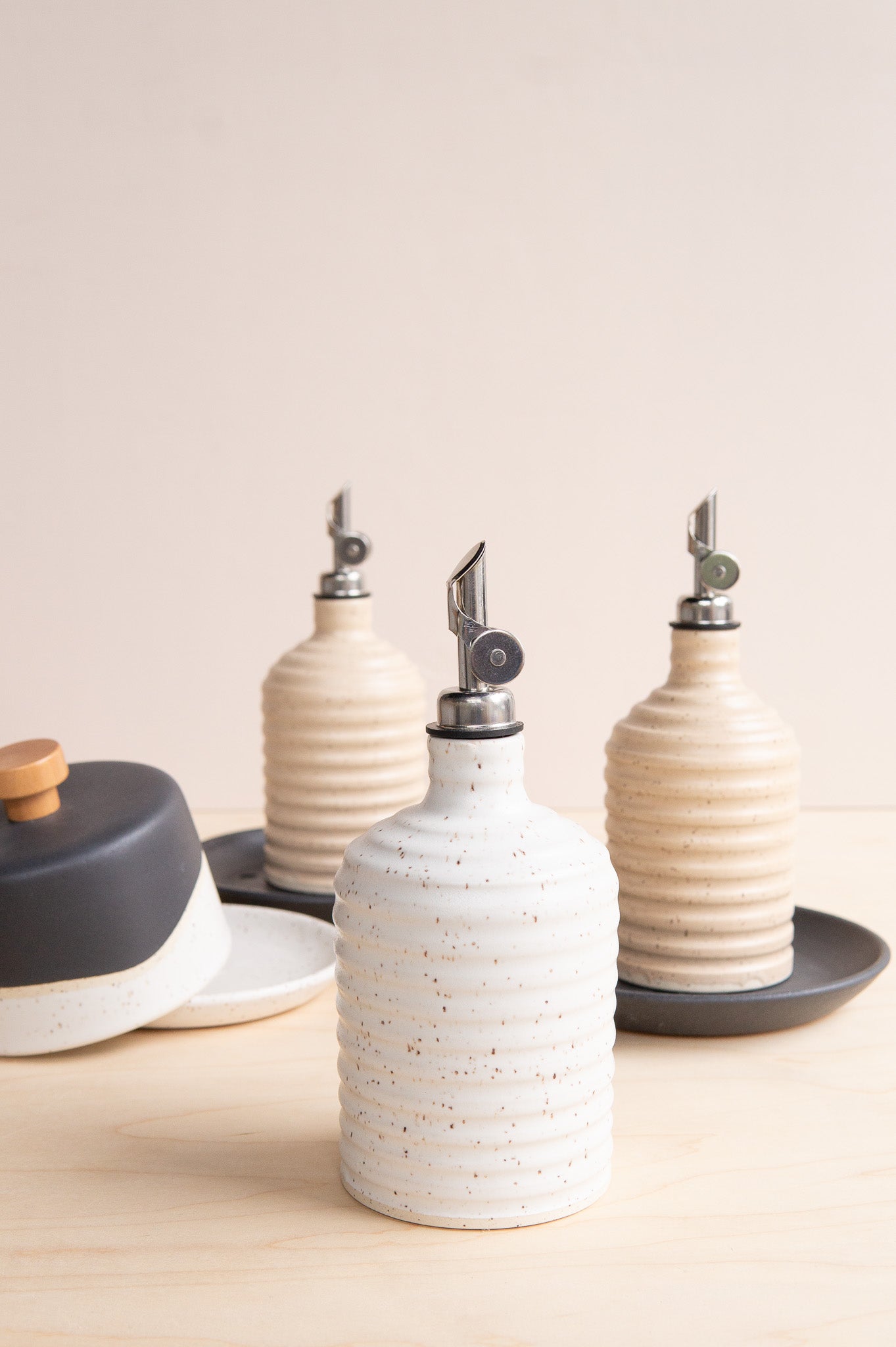 Sandbox Ceramics: Ridge Oil Cruet