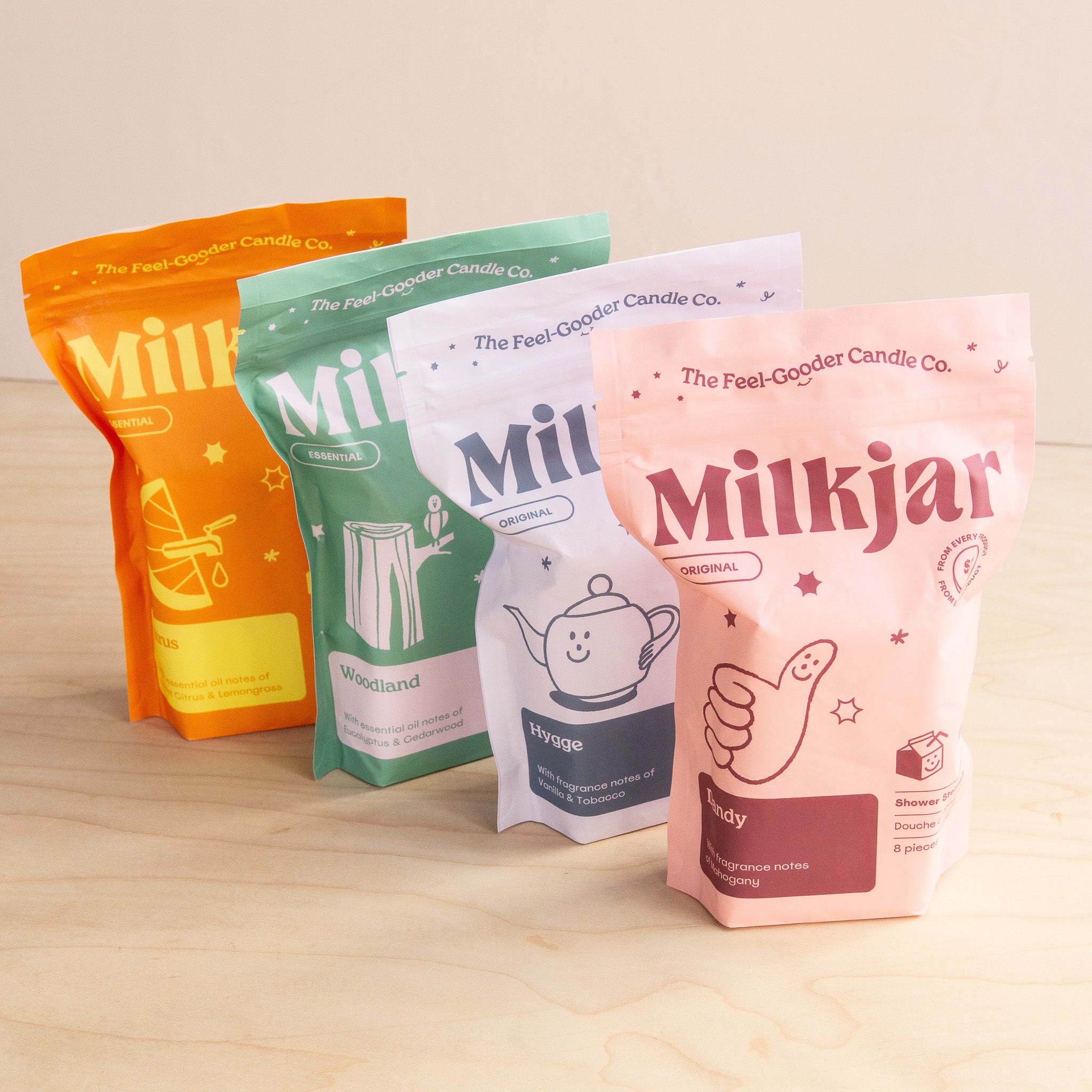 Milk Jar Candle Co: Shower Steamers