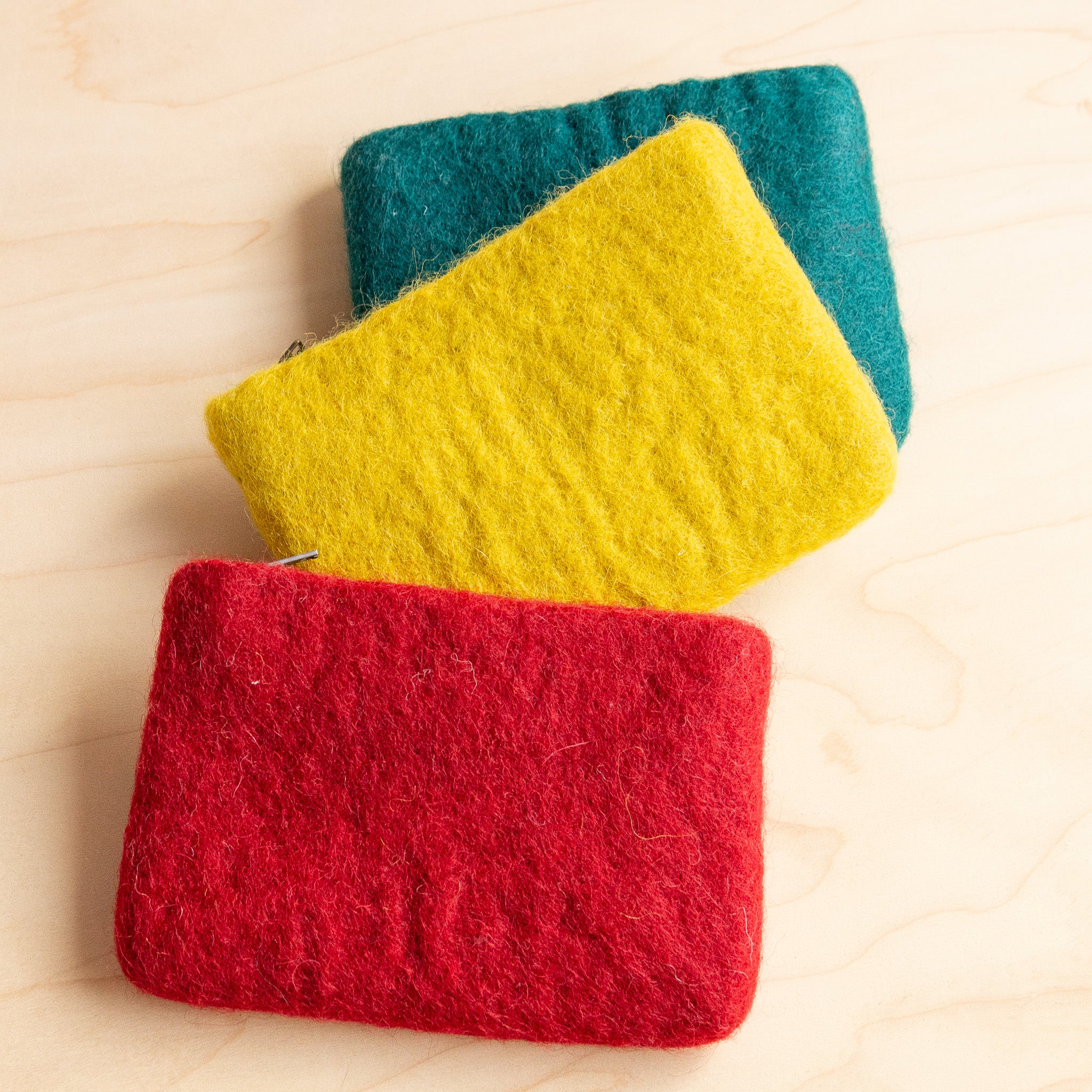 Civil Alchemy: Wool Coin Pouch