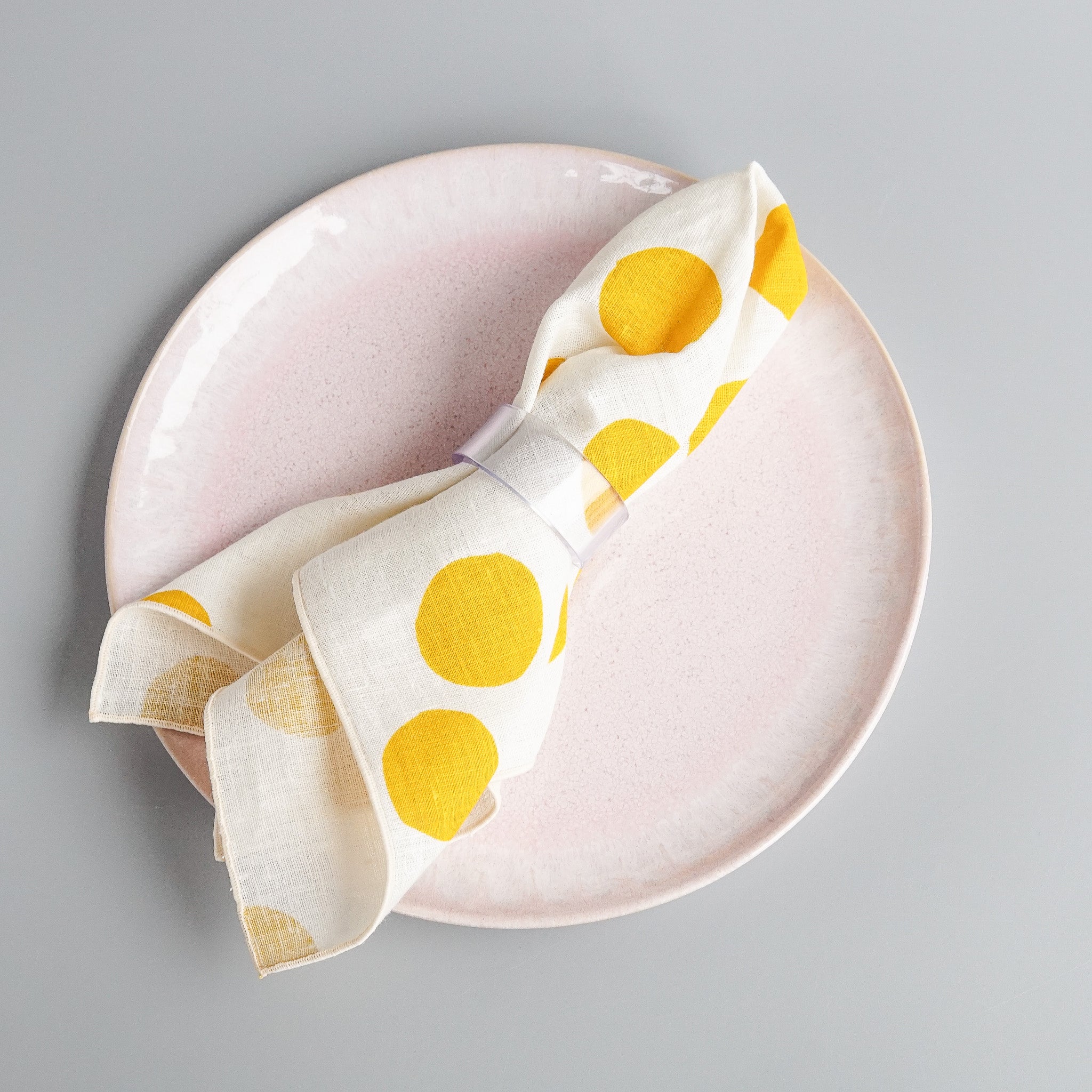 Willow Ship: Scatter Dinner Napkins in Sunshine