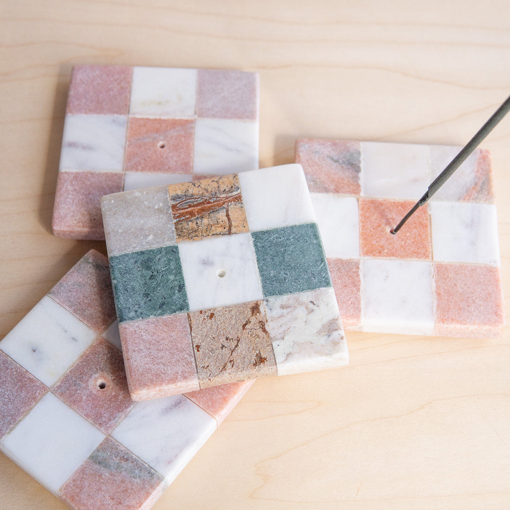 Botanica: Marble Incense Holder