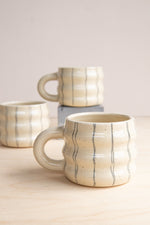 Garden Club Ceramics: Striped Wobble Mug
