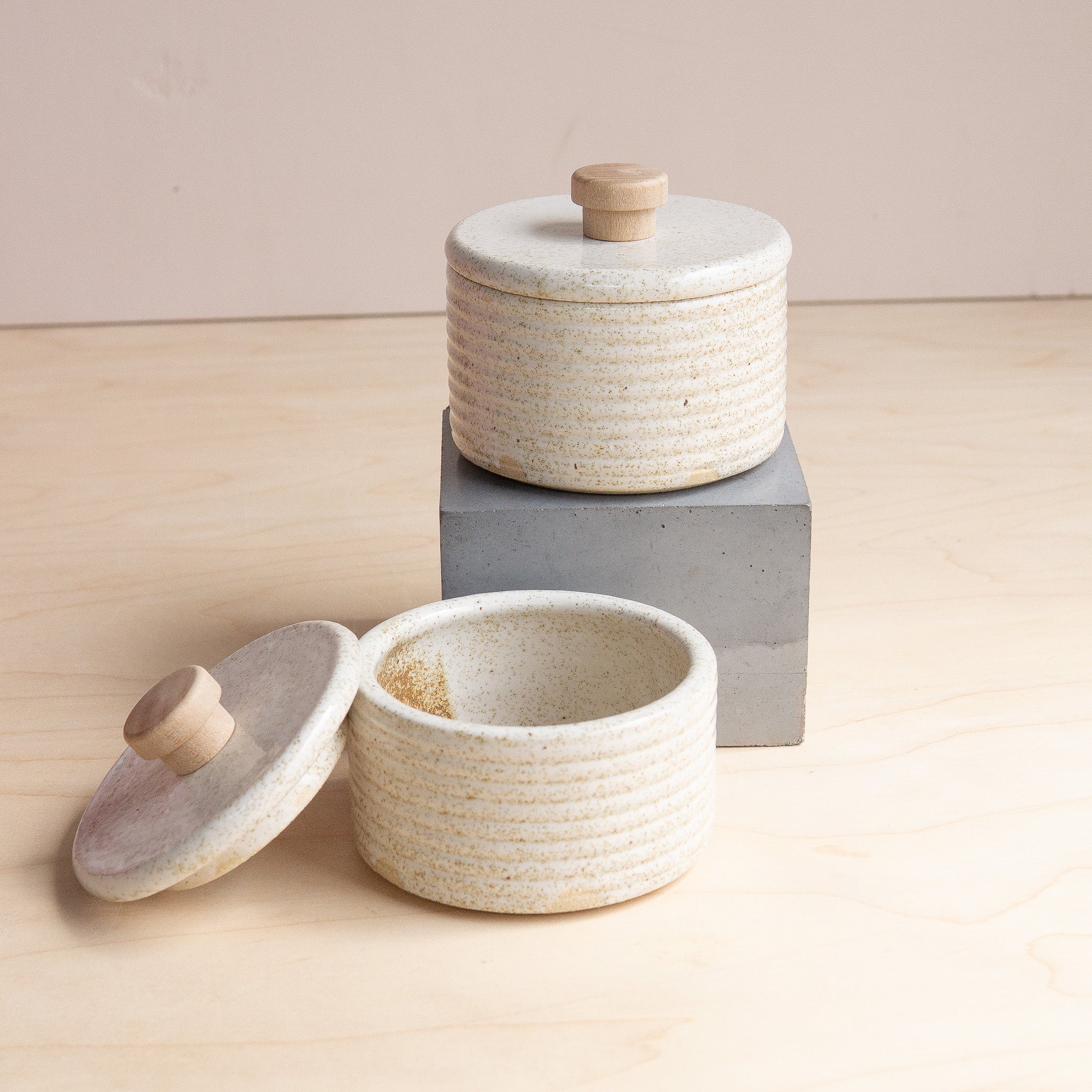 Garden Club Ceramics: Ceramic Salt Cellar