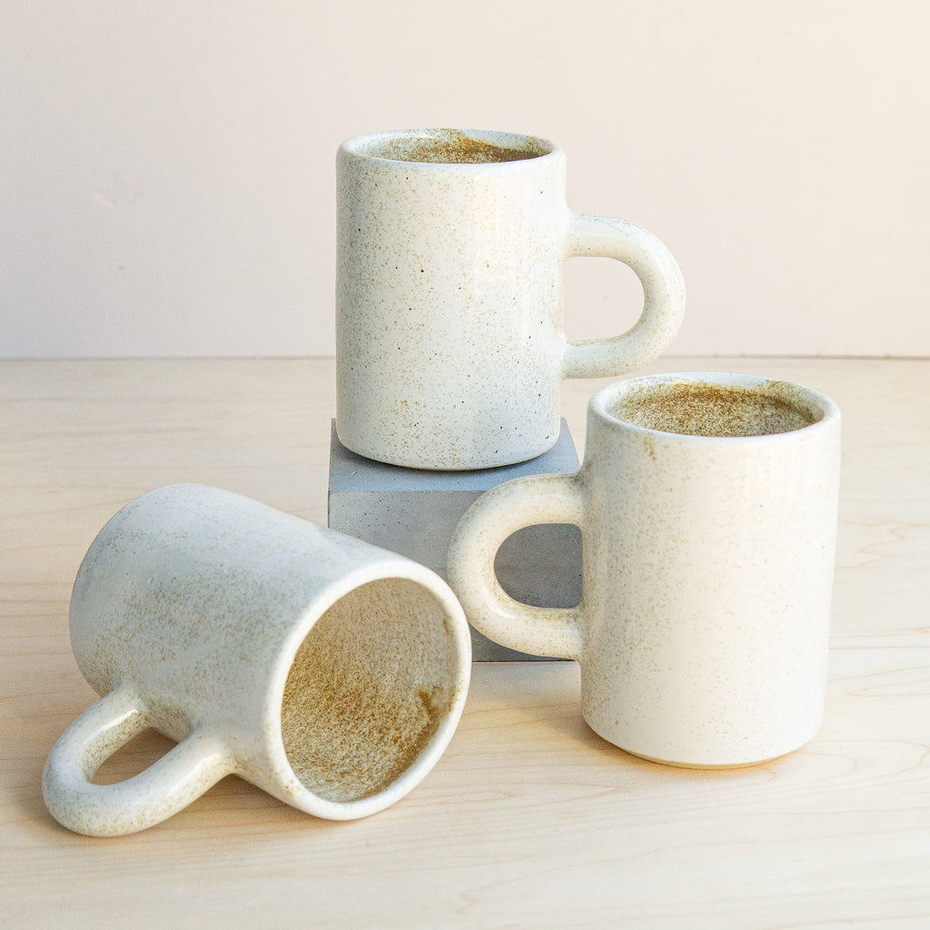 Garden Club Ceramics: Speckled Sand June Mug
