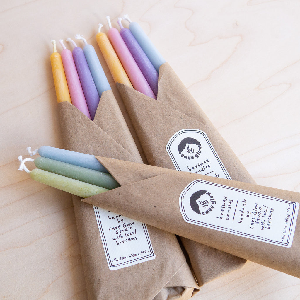 Cave Glow Studio: Straight Taper Candle Set