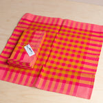 All Roads: Handwoven Grid Napkin Pair