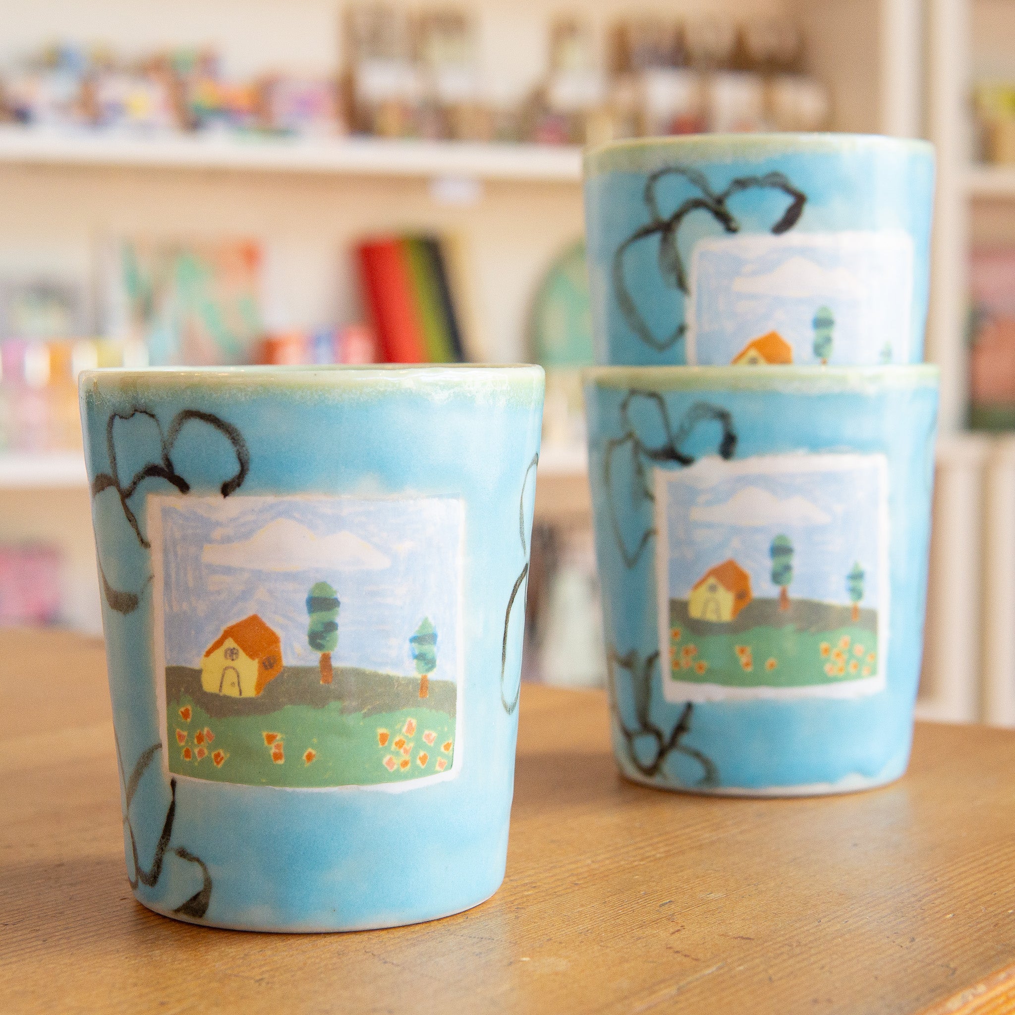 Juice Ceramics: Flower Villa Cup