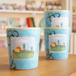 Juice Ceramics: Flower Villa Cup