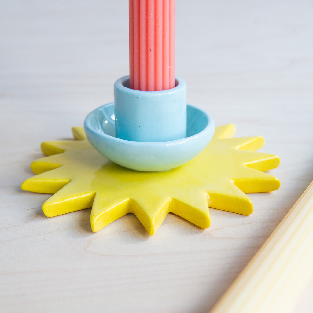 The Beige Motel: Shapes Candle Holder No. 2