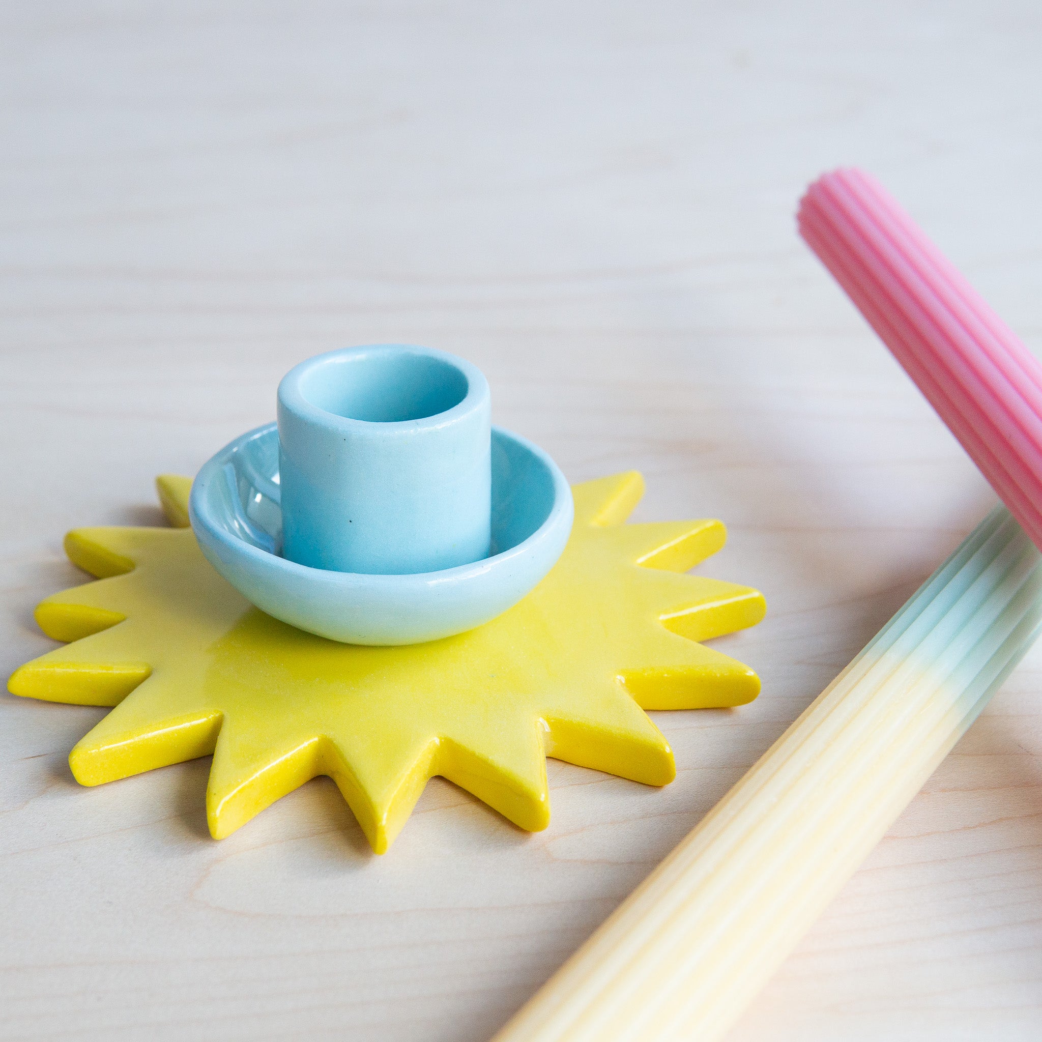 The Beige Motel: Shapes Candle Holder No. 2