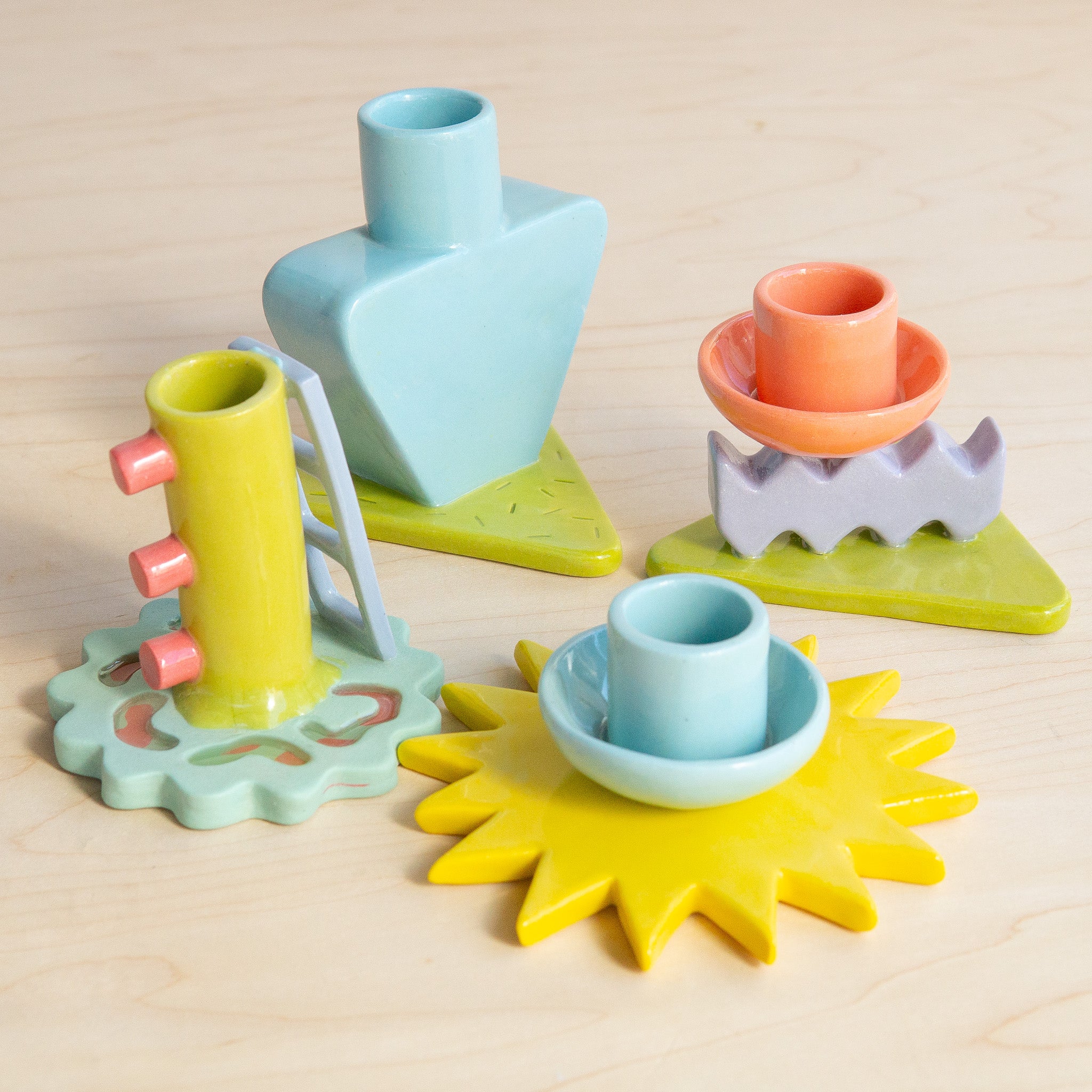 The Beige Motel: Shapes Candle Holder No. 2