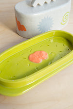The Beige Motel: Shapes Butter Dish No. 3