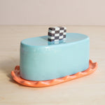 The Beige Motel: Shapes Butter Dish No. 2