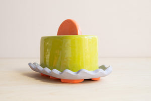 The Beige Motel: Shapes Butter Dish No. 1