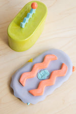 The Beige Motel: Shapes Butter Dish No. 4