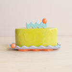The Beige Motel: Shapes Butter Dish No. 4
