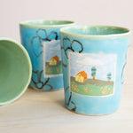 Juice Ceramics: Flower Villa Cup