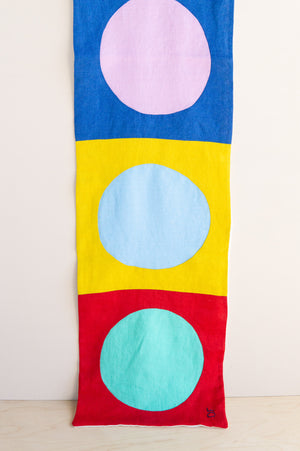 Danica Favorito: Circle Linen Table Runner (Various)