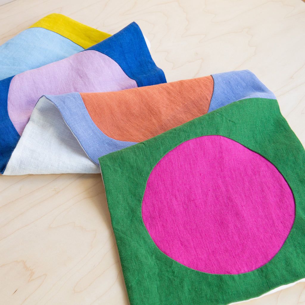 Danica Favorito: Circle Linen Table Runner (Various)