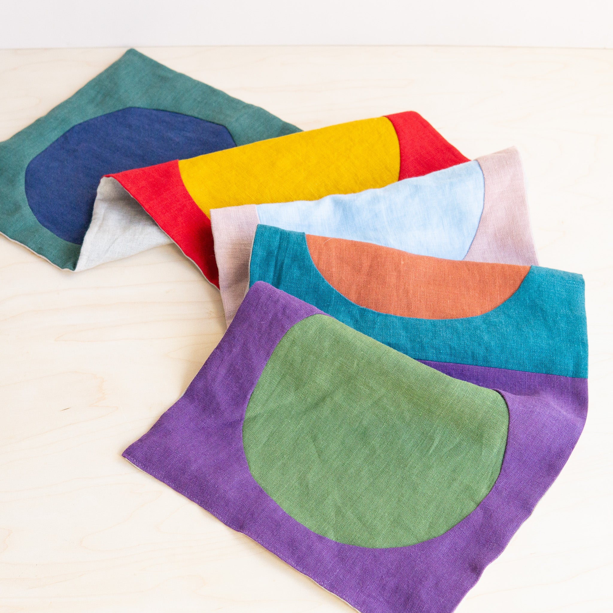 Danica Favorito: Circle Linen Table Runner (Various)