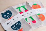 Nice Life: Printed Flour Sack Tea Towel (Various)