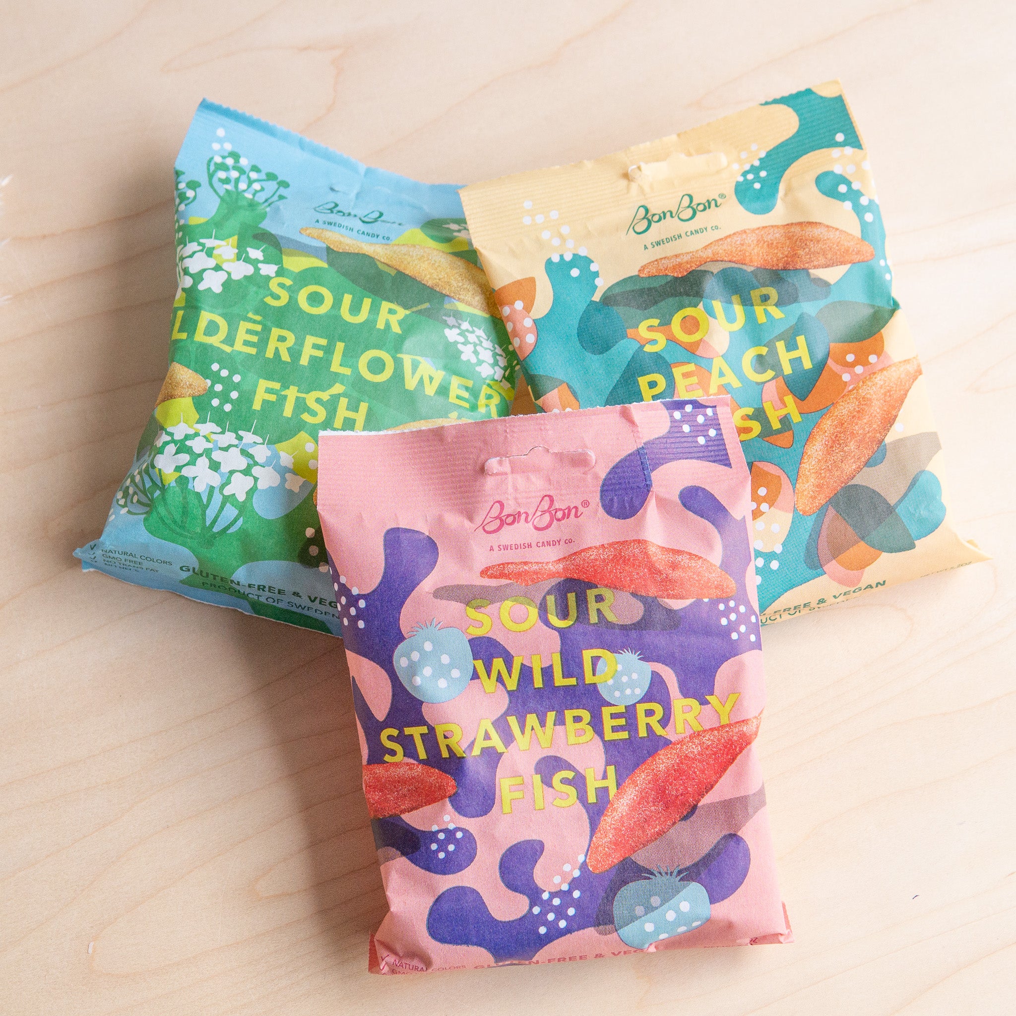 BonBon: Swedish Sour Fish Gummies (Various)
