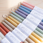 Mo&Co Home: Dipped Beeswax Taper Candle Set