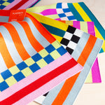 Verloop: Rainbow Pattern Patch Placemat Set of 4