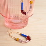 Michelle Starbuck Designs: Yellow Jasper & Periwinkle Balance Earrings