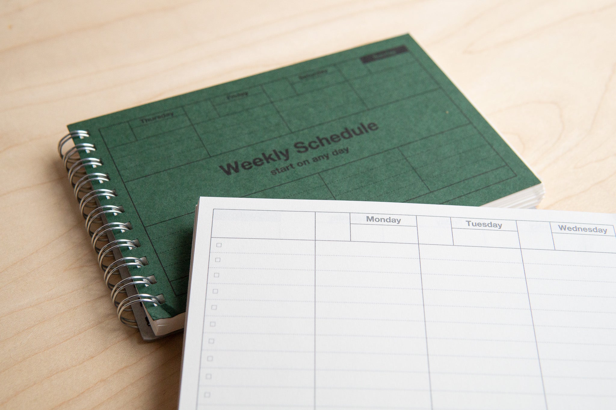 Mark’s: Dayfree Weekly Schedule Planner