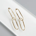 Kari Phillips: Giacometti Double Loop Earrings