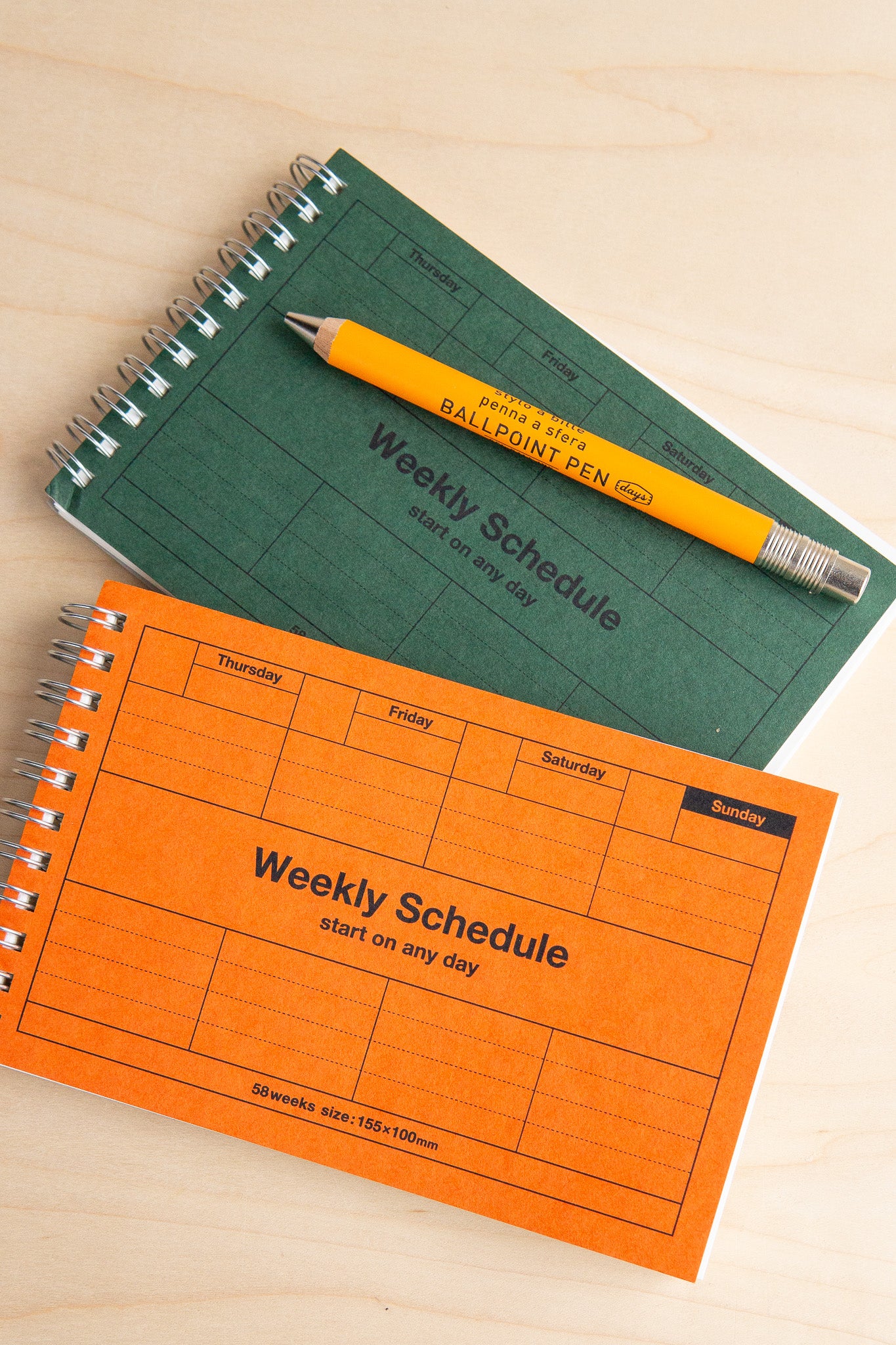Mark’s: Dayfree Weekly Schedule Planner