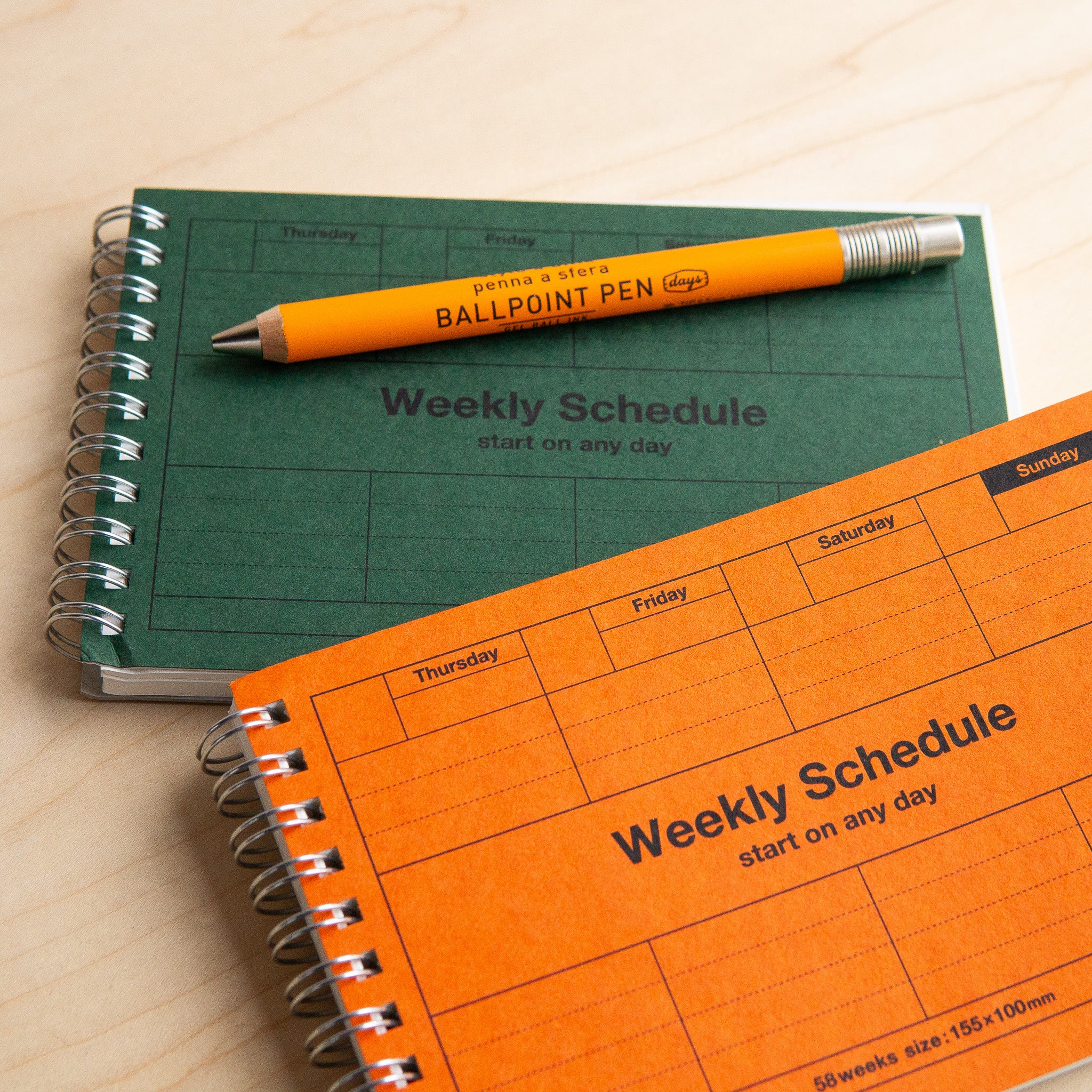 Mark’s: Dayfree Weekly Schedule Planner