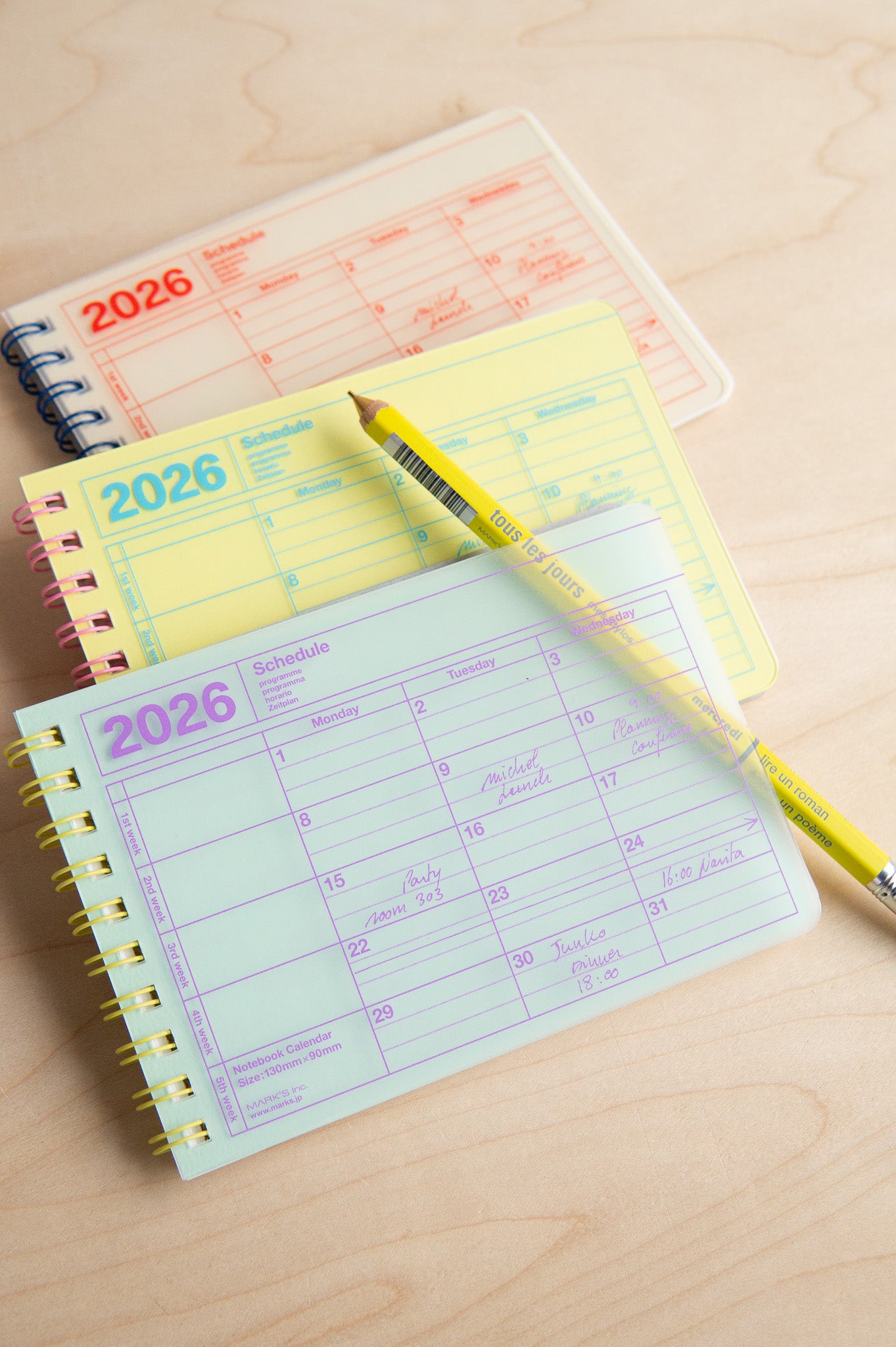 Mark’s: 2026 Pocket Notebook Calendar