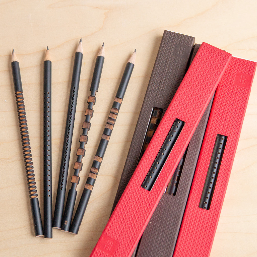 Tät-Tat: Laser Sculpted Pencils
