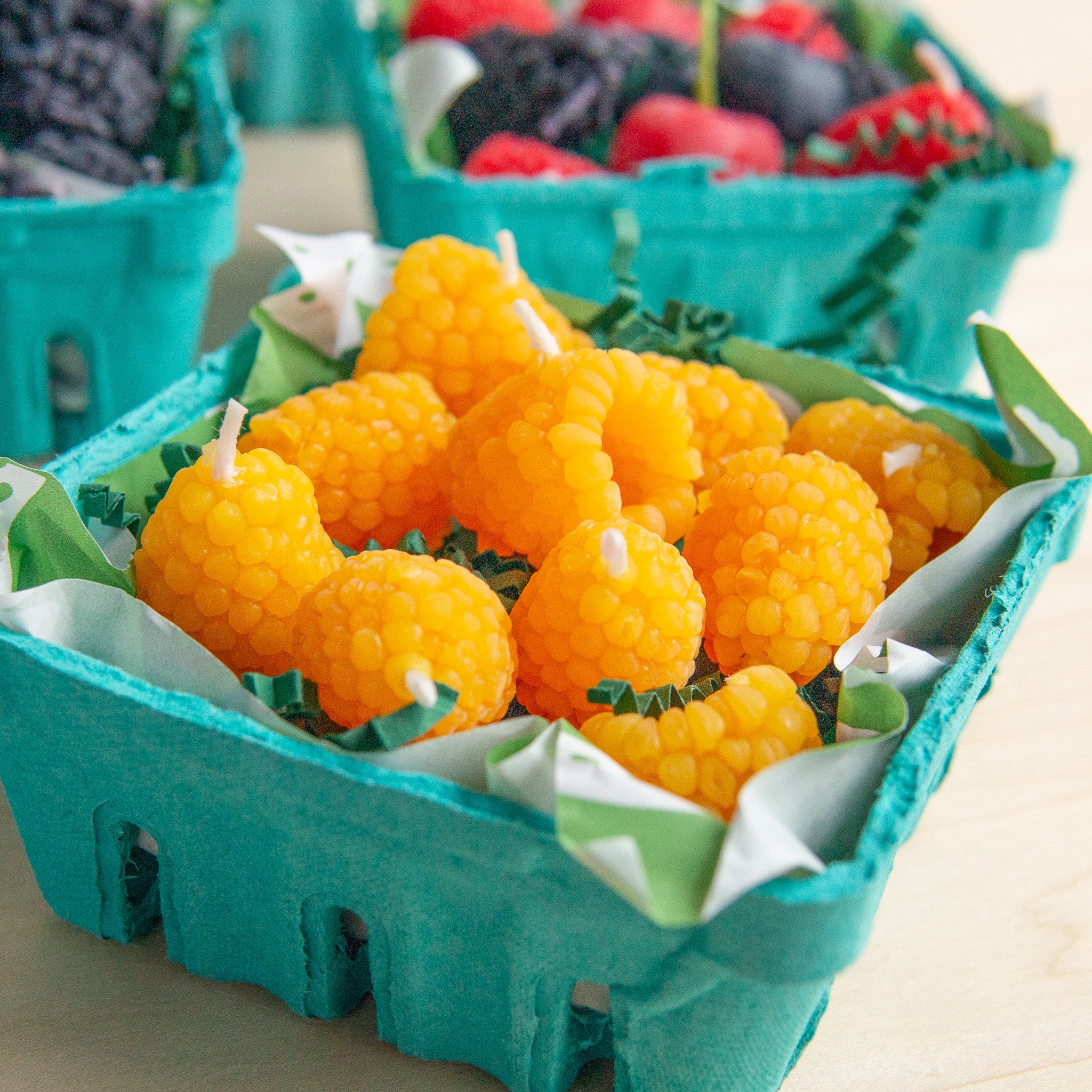 Happy Organics: Beeswax Berry Candles (Various)