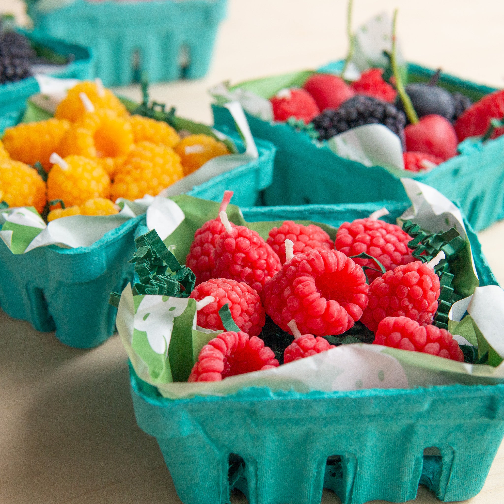 Happy Organics: Beeswax Berry Candles (Various)