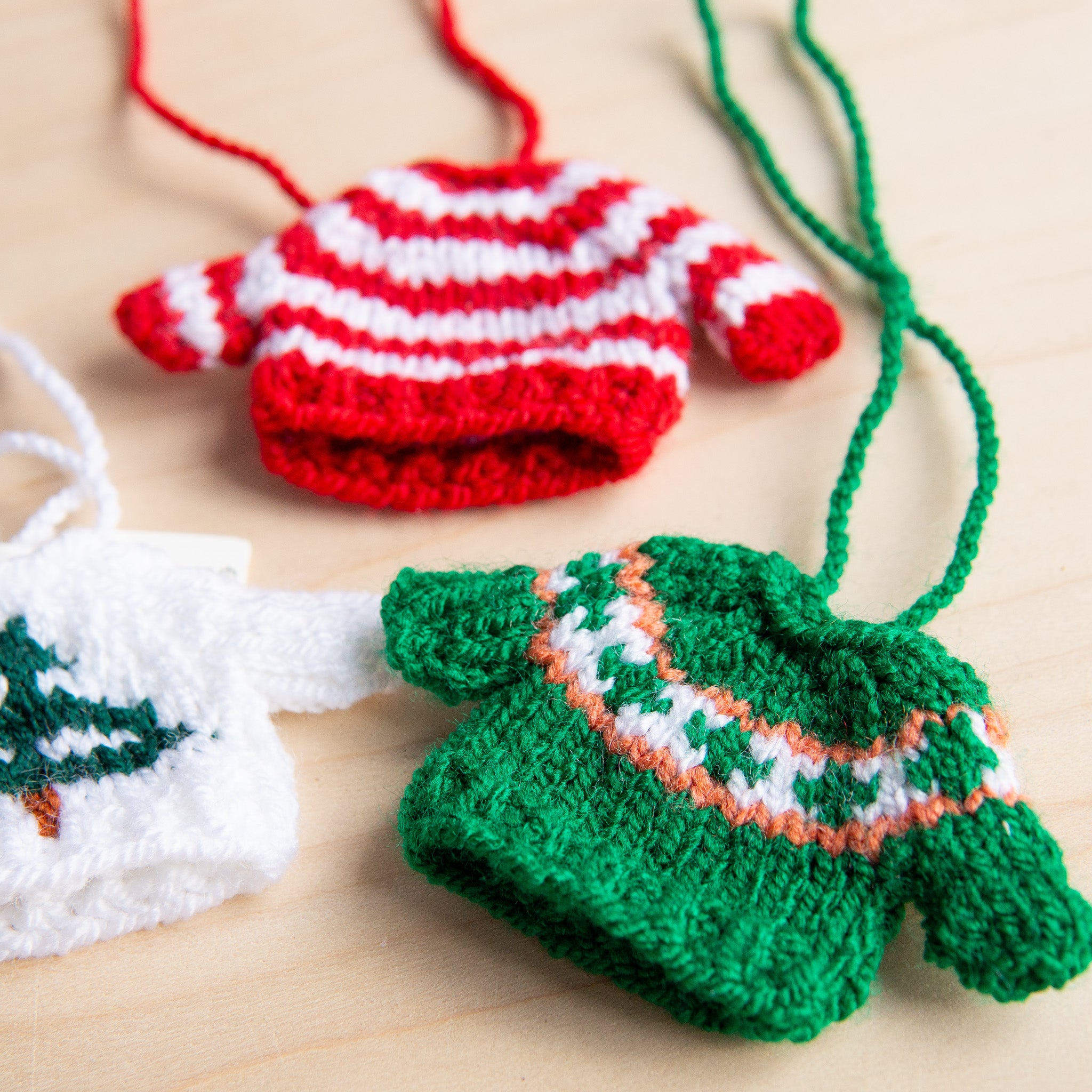 Knit Sweater Ornament (Various)