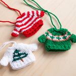 Knit Sweater Ornament (Various)