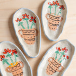 Juice Ceramics: Flowers and Coffee Dish