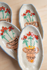 Juice Ceramics: Flowers and Coffee Dish