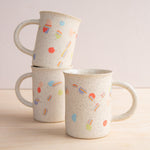 Peaches: Speckled Nerikomi Tall Mug
