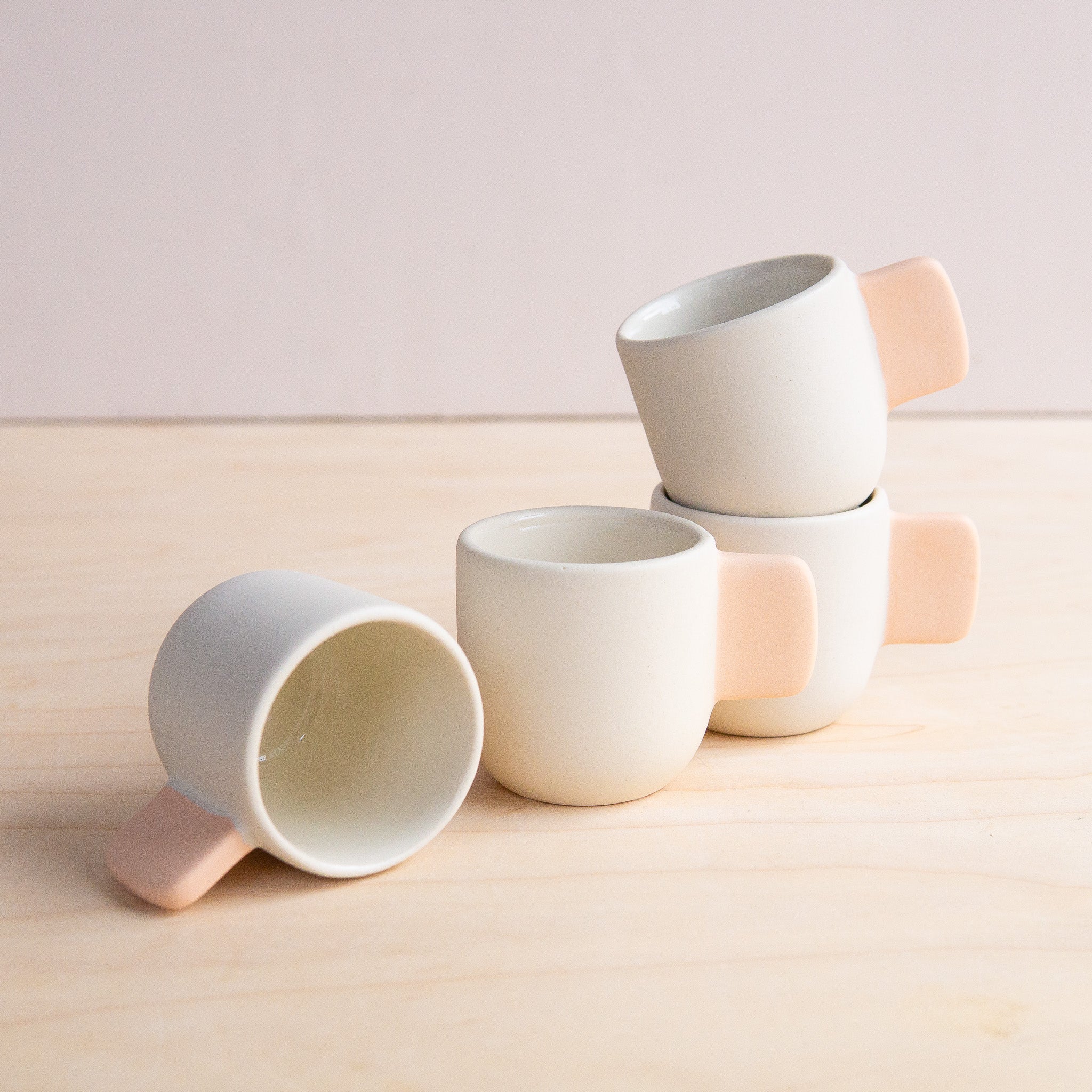 Peaches: Peach & Cream Espresso Cup